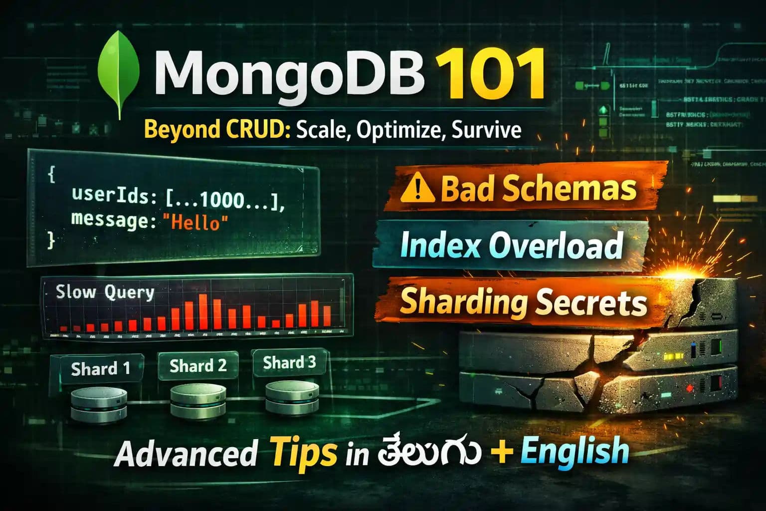 MongoDB 101: Production-Grade Data Modeling, Performance & Scaling